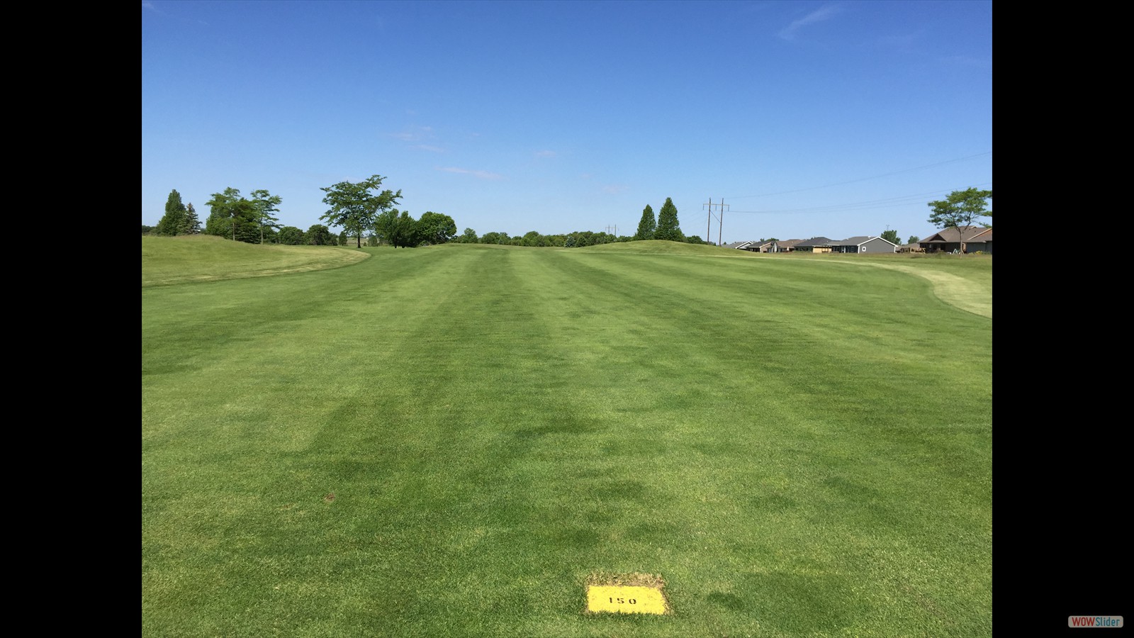 Hole 15: 150 Yard Marker