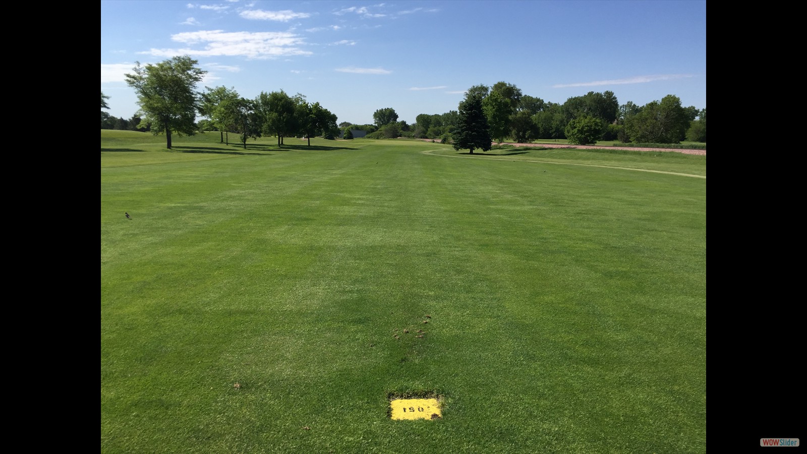 Hole 16: 150 Yard Marker